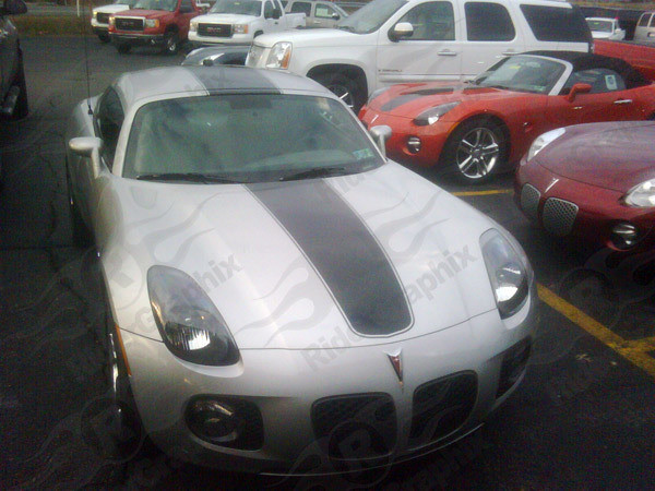 2009 - 2010 Pontiac Solstice Coupe Stripe Kit
