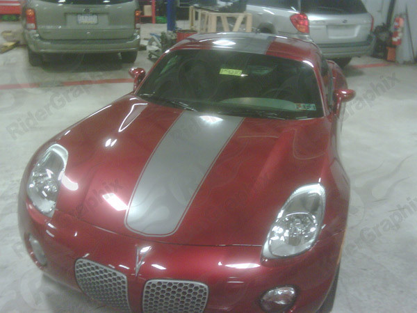 2009 - 2010 Pontiac Solstice Coupe Stripe Kit
