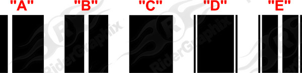 2007 - Up Jeep Gladiator JT  Wrangler Rally Hood Decal JK JKU JL JLU JT