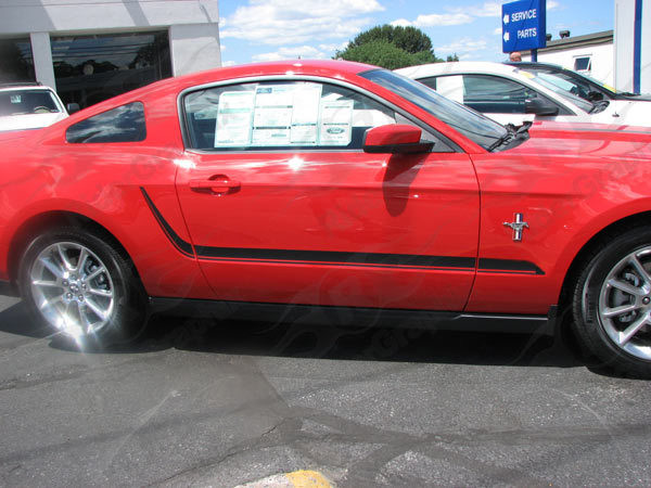 2010 - 2014 Ford Mustang Lower Side Accent Stripes
