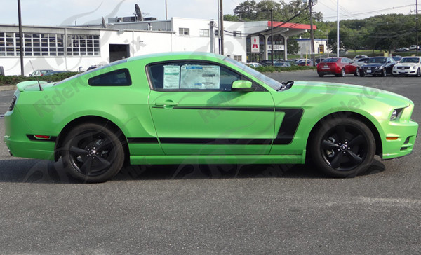 2012 Mustang Factory Style BOSS 302 Style Side Stripes