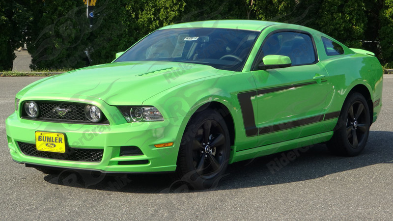 2012 Mustang Factory Style BOSS 302 Style Side Stripes