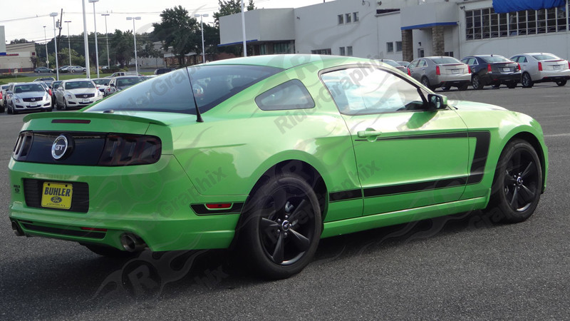 2012 Mustang Factory Style BOSS 302 Style Side Stripes