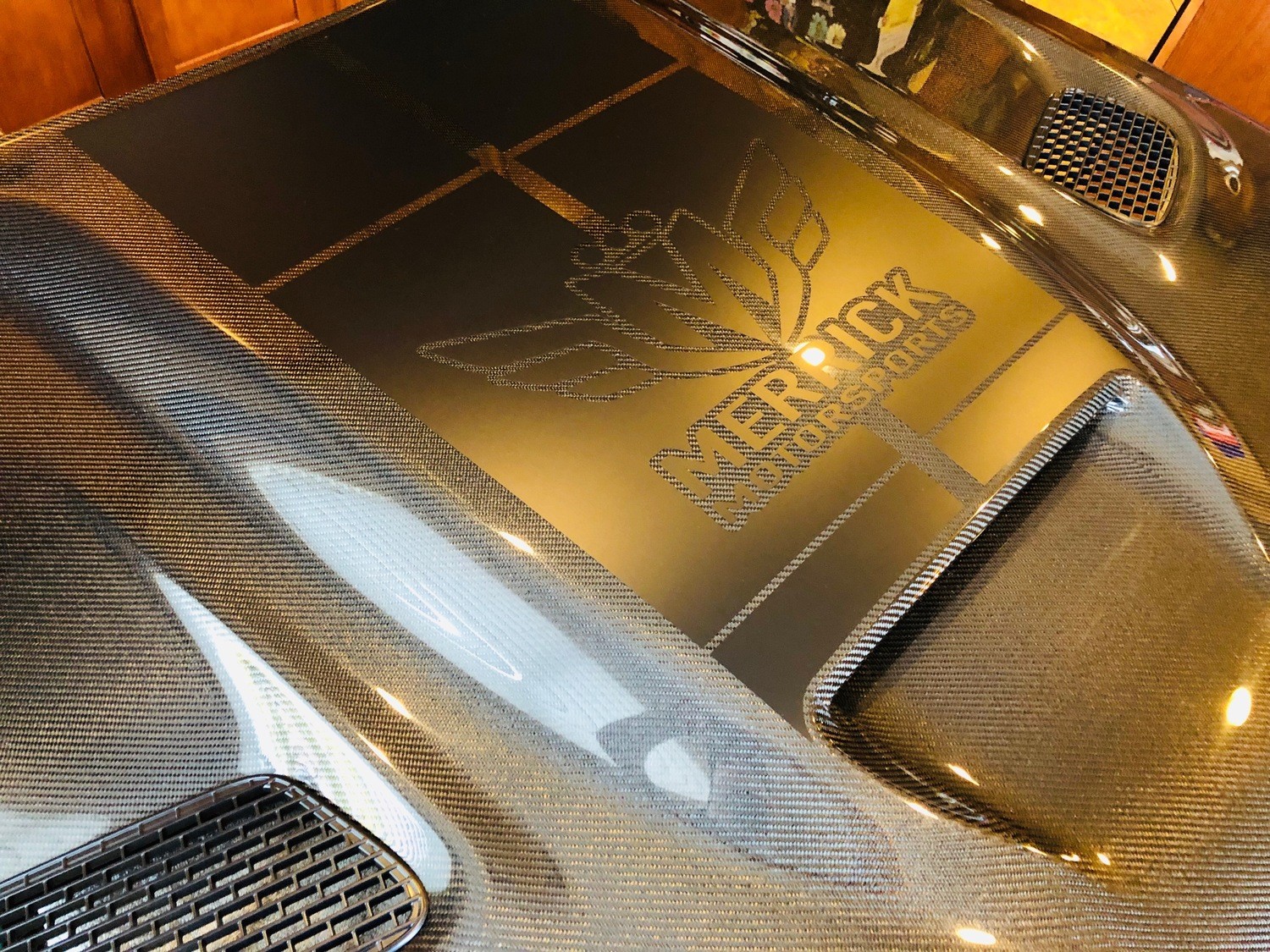 2008 - Up Dodge Challenger Blacktop Style Strobe Rally Stripe Hood Only Kit