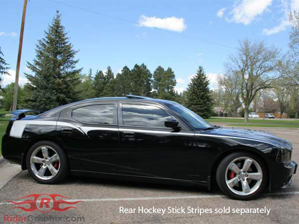 2006 - 2010 Charger Front Bodyline Stripe Kits