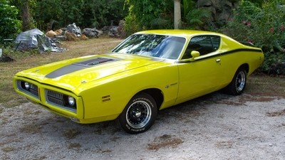 Classic 1971-1973 Charger Side Accent / Cowl Stripe Kit