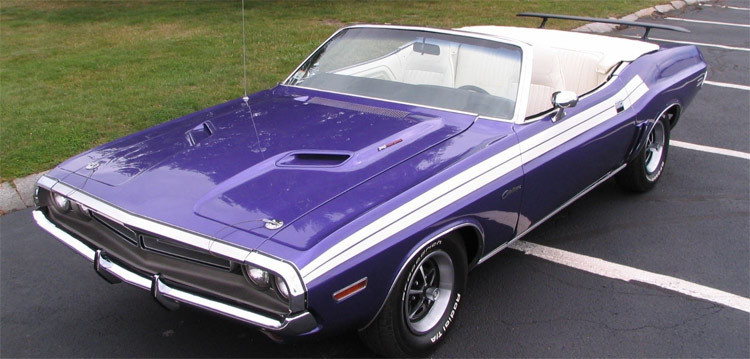 1970 - 1974 Dodge Challenger 1971 "R/T" Style Side Stripe Kit