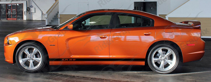 2011-2014 Charger Rocker Panel Stripe Kits