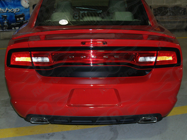 2011 - 2014 Charger Trunk Blackout Decal Kit