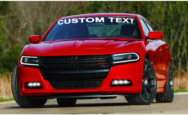 2015 & up Charger Windshield Decal