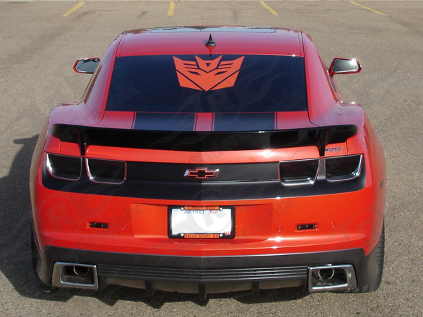 3M Decals Graphics for 2012 Camaro BLACKOUTS Bowtie Trunk Vent Intake SS 
