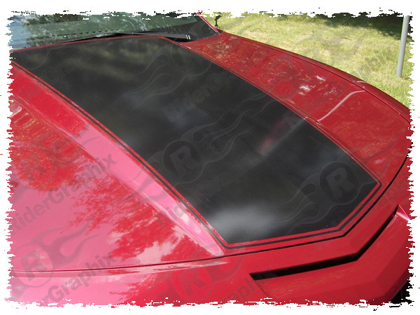 2010 - 2015 Chevrolet Camaro LS/LT/SS Center Hood Stripe