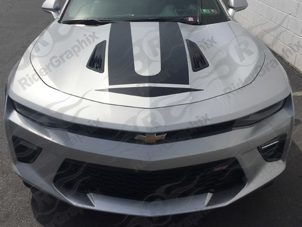 2016 - 2018 Camaro Chevrolet Yenko Style Hood Decal kit