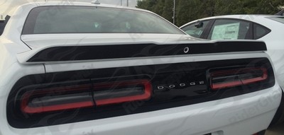 2015 - Up Dodge Challenger Rear Spoiler Rear Surface Decal Kit