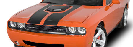 2015 - Up Dodge Challenger Shaker Twin Rally Stripe Kit