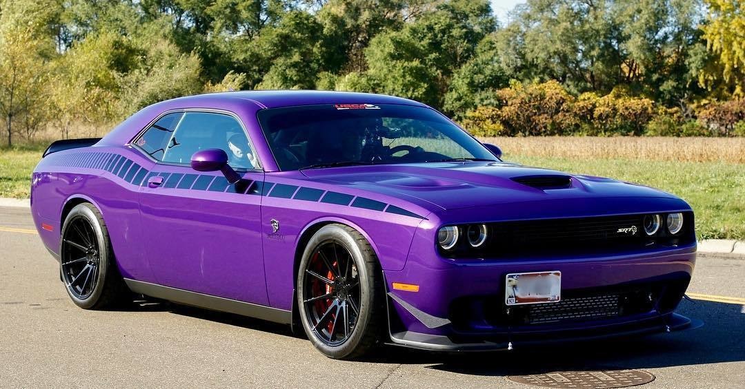 2008 - Up Dodge Challenger AAR Style Full Upper Strobe Stripes