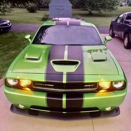 2015 - 2018 Up Dodge Challenger SRT Hellcat Style Rally Stripe Kit​