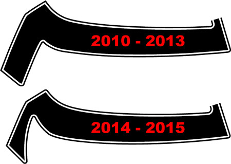 2010 - 2015 Chevrolet Camaro 1969 ZL-1 Style Fascia/Hood Accent