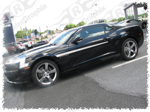 2010 - 2015 Chevrolet Camaro 68' Style Nose/ Fascia Accent Stripe