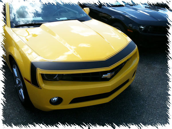 2010 - 2015 Chevrolet Camaro 1967 SS Gen 2 Style Front Nose Stripe