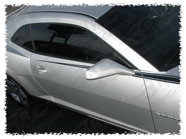 2010 - 2015 Chevrolet Camaro Upper Fascia/Fender Accent Stripe