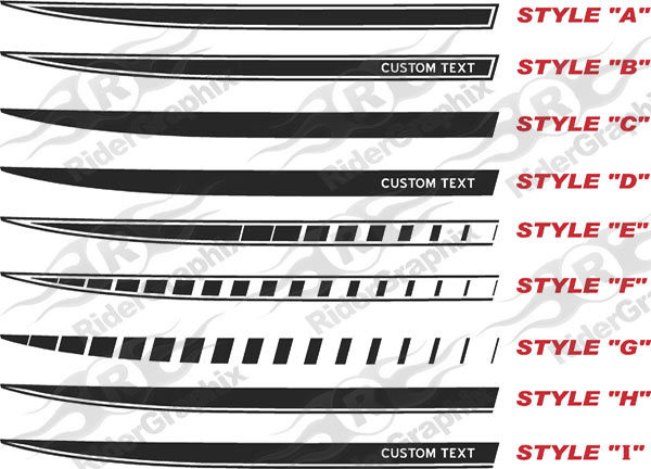 2014 - 2015 Camaro SS / Z/28 Hood Spear Graphics