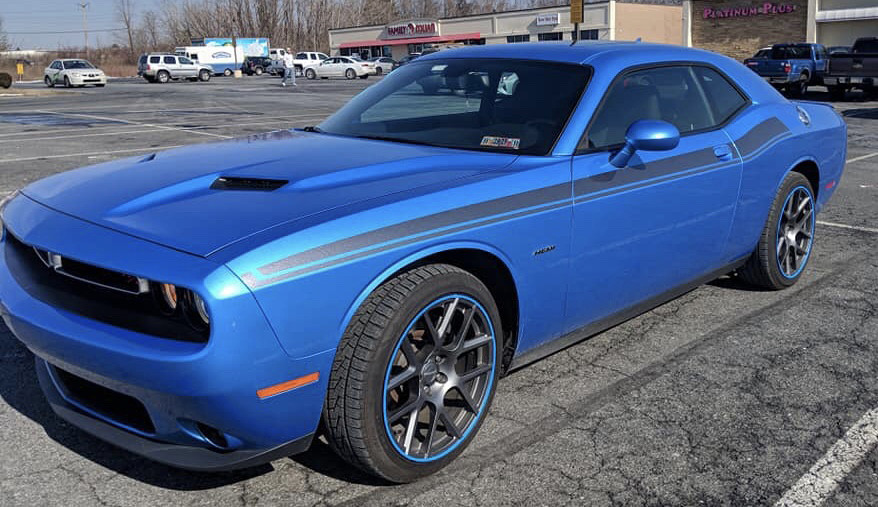 2008 - Up Dodge Challenger 2015 RT Classic Style Side Stripes