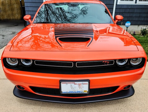 2015 - up Dodge Challenger SRT Hellcat Scat Pack RT GT Hood Blackout Graphics