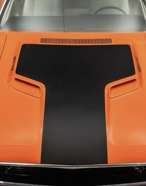 1970-1974 Dodge Challenger Hood Decal