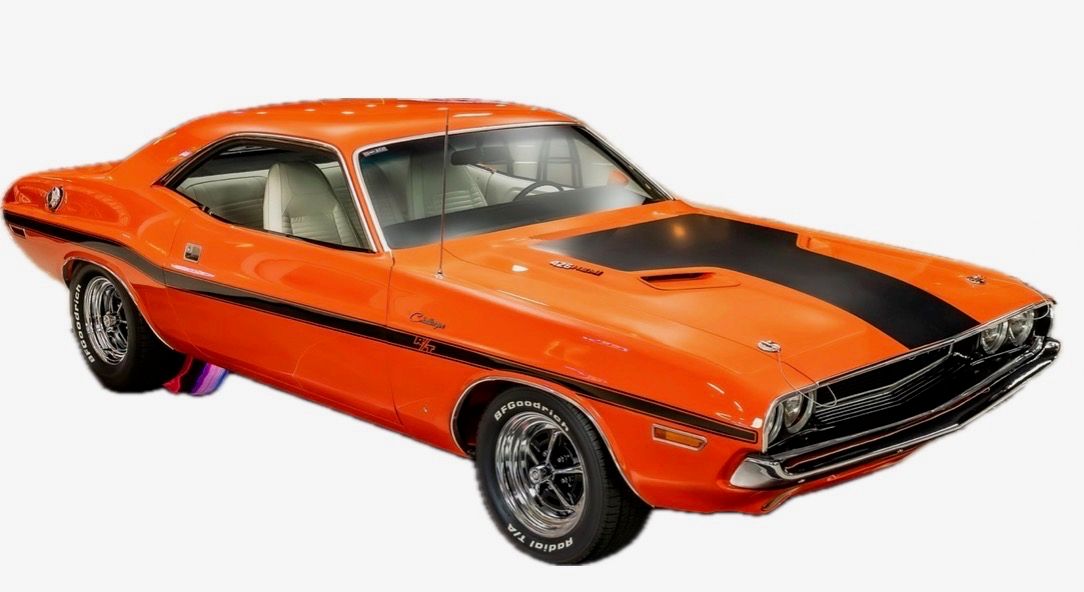 1970-1974 Dodge Challenger Hood Decal