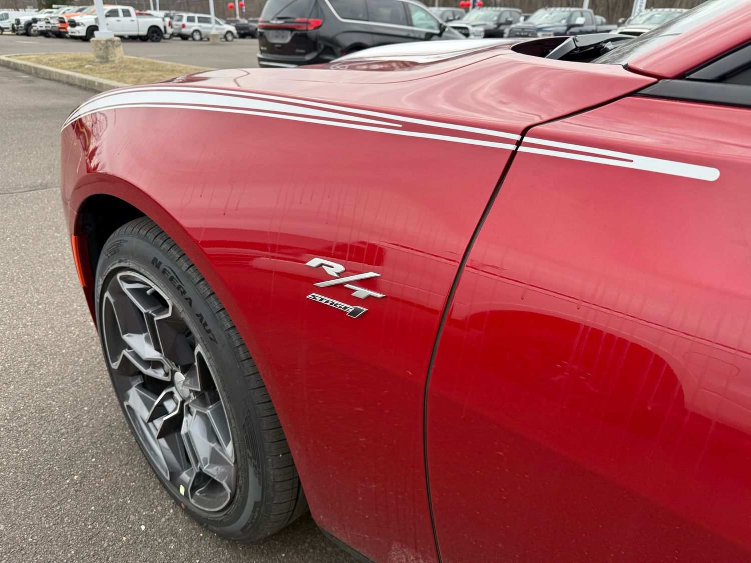 2024 &amp; Up  Dodge Charger 2 Door Front Fender Vinyl Decals