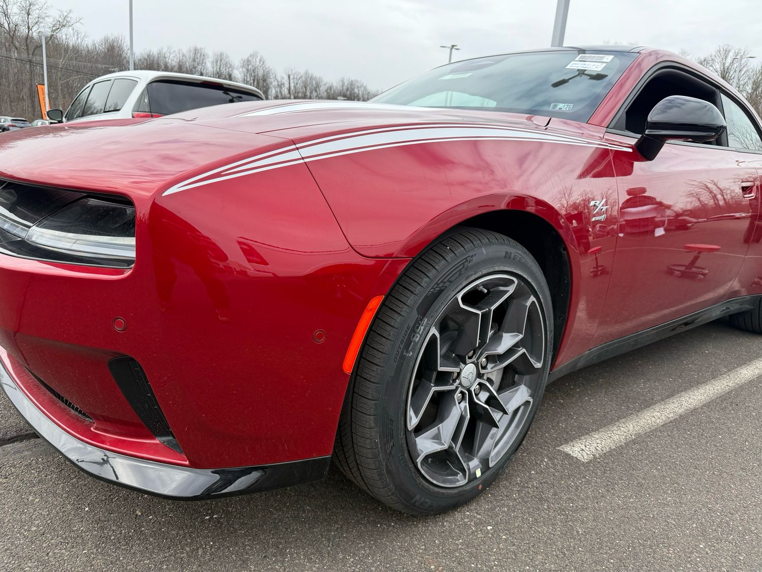 2024 &amp; Up  Dodge Charger 2 Door Front Fender Vinyl Decals