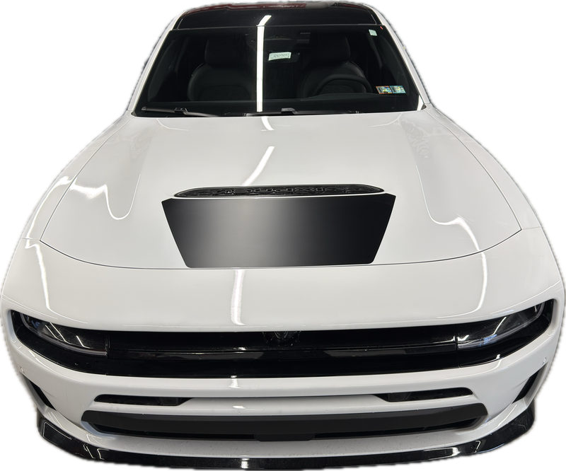 2026 - Up  Dodge Charger Six Pack Scat Pack R/T Front Hood Blackout Vinyl Decals