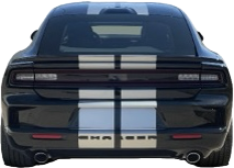 2026 &amp; Up  Dodge Charger Six Pack Full Length Rally Stripes