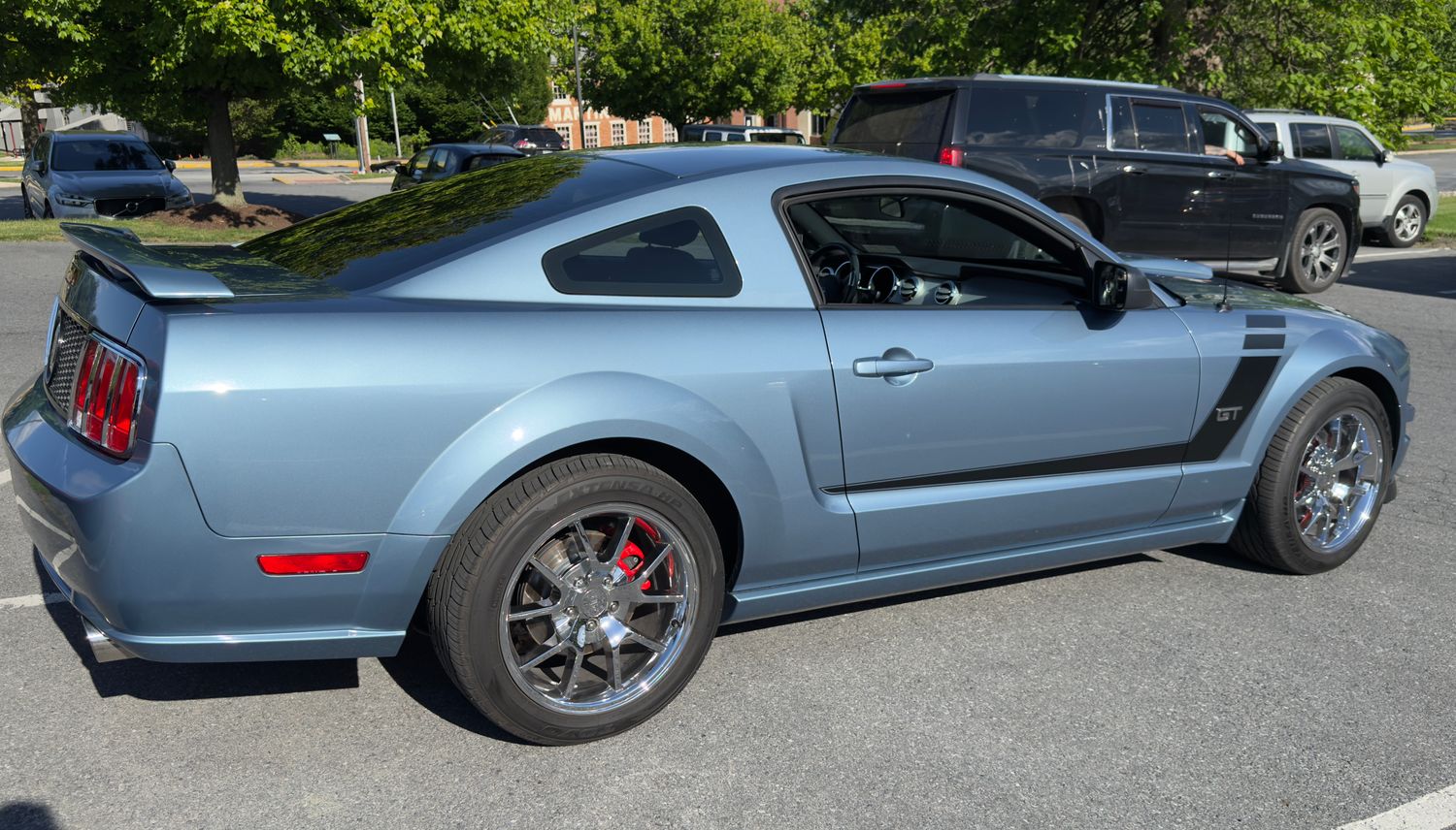 2005-2009 Mustang Checkmark Side Vinyl Graphics