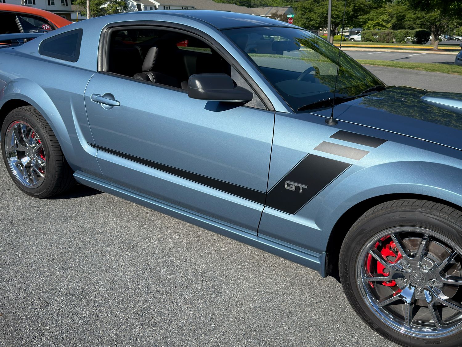 2005-2009 Mustang Checkmark Side Vinyl Graphics