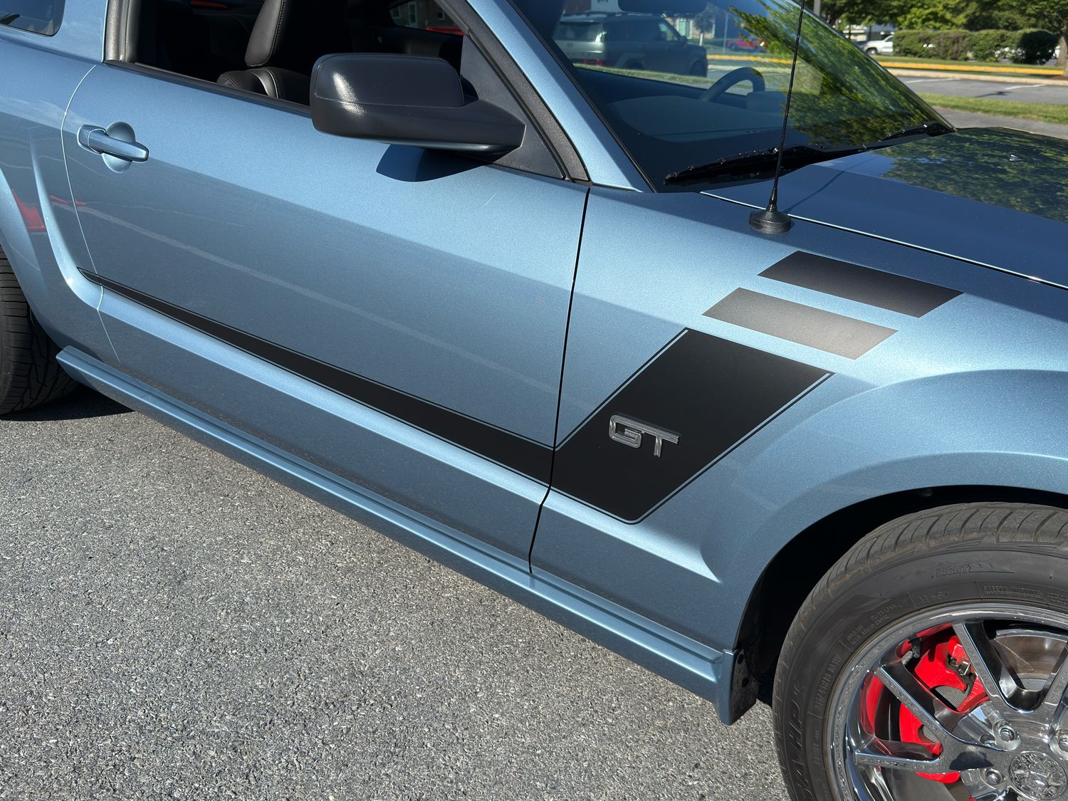 2005-2009 Mustang Checkmark Side Vinyl Graphics