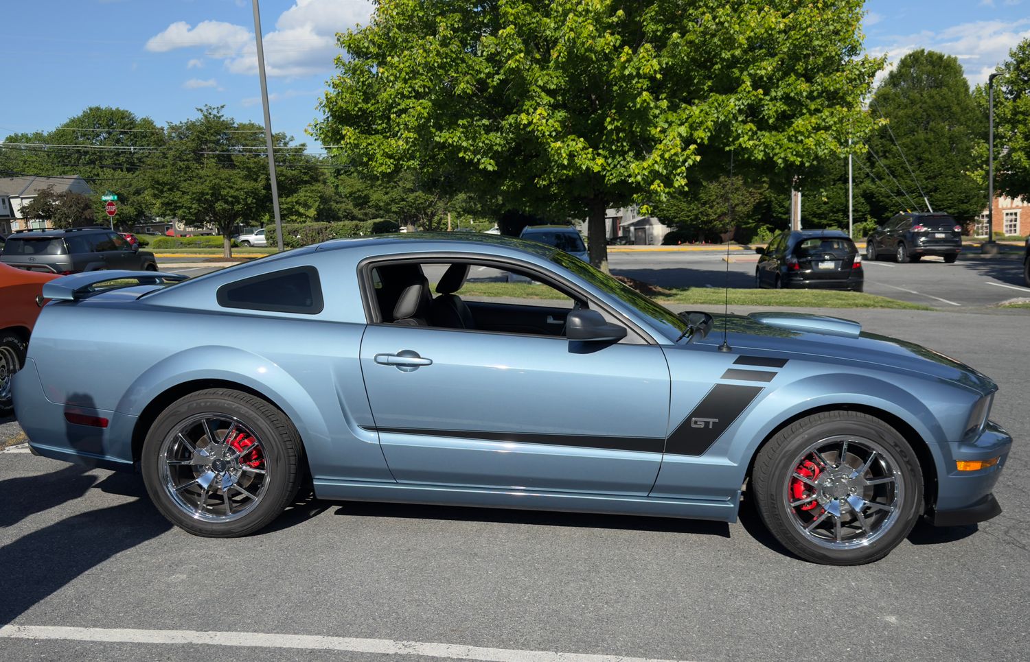 2005-2009 Mustang Checkmark Side Vinyl Graphics