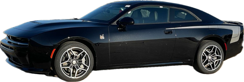 2024 &amp; Up  Dodge Charger 2 Door Mid Length  Hockey Stripes