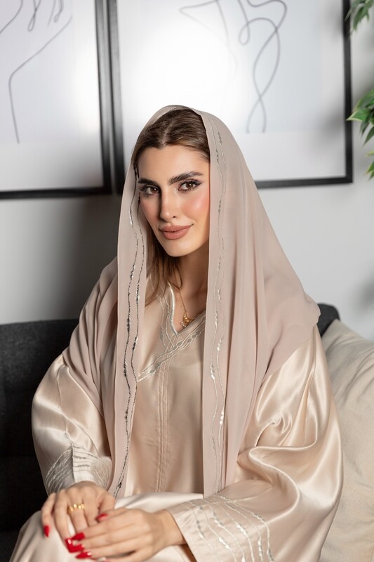 Jalabiya With Scarf