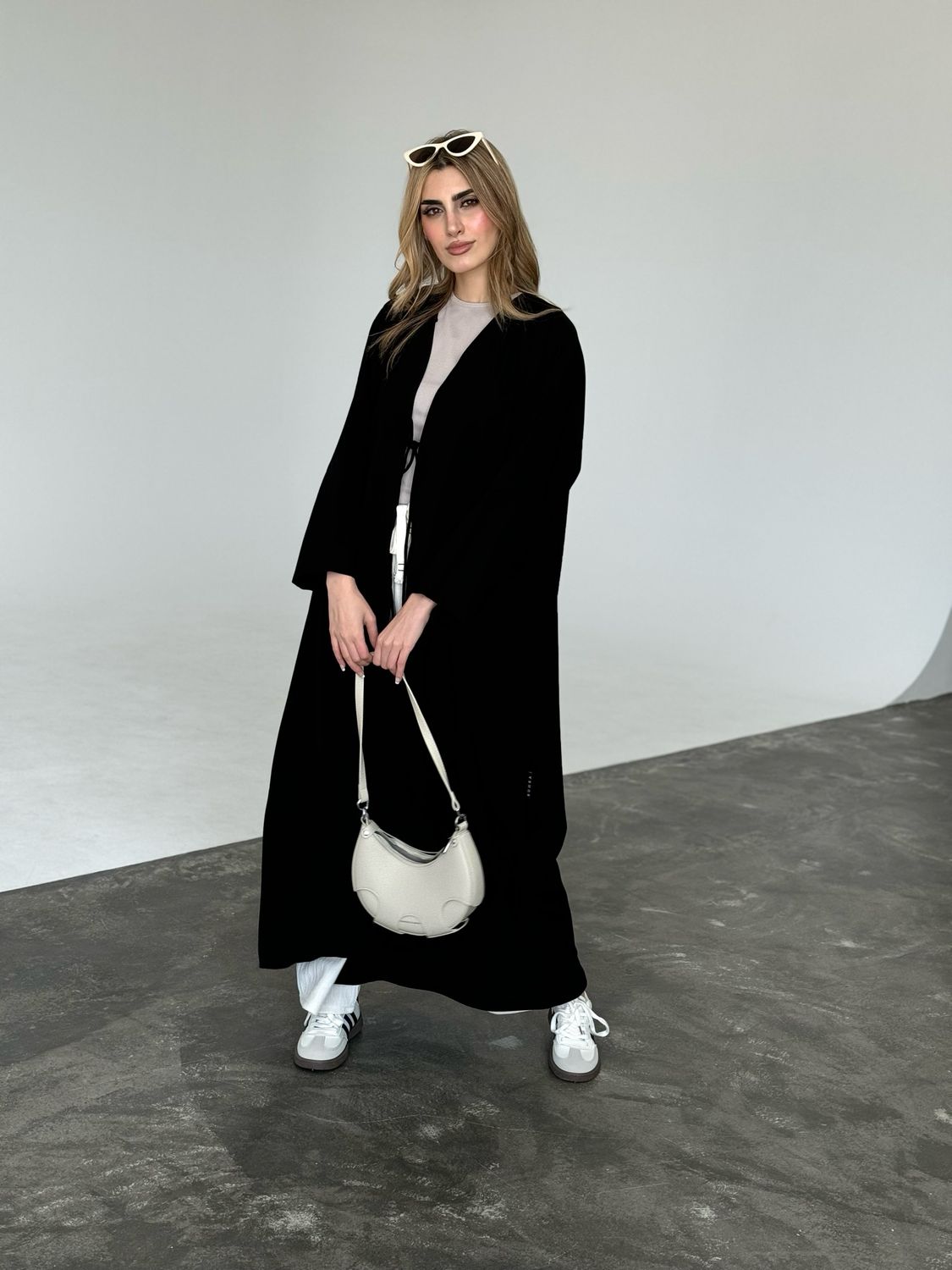 Black Abaya With Scarf
