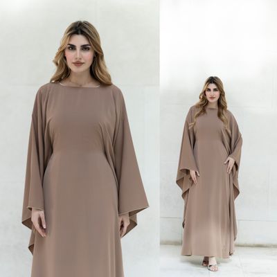 Maxi Wide Dress With Belt