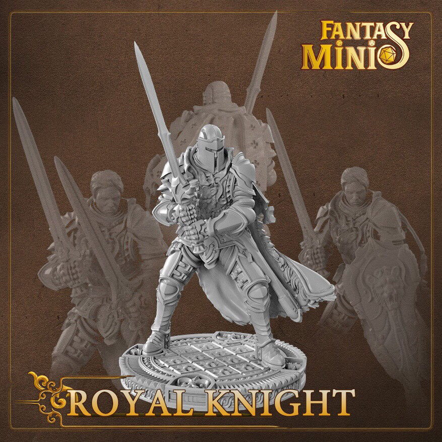 Royal Knight 28mm
