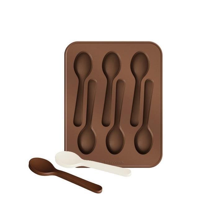Stampo per cioccolatini cucchiaini "Delicia Choco"
