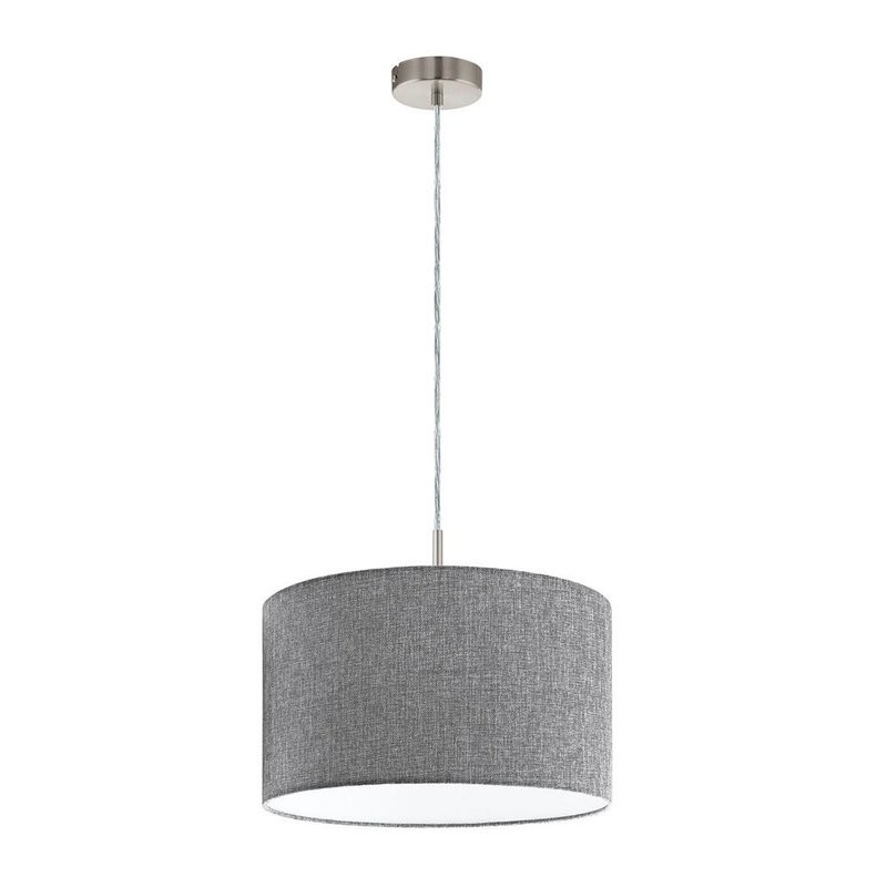 Eglo SOSPENSIONE TESSILE ø 38cm 1x60W E27 Grigio