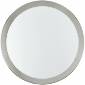 PLAFONIERA GRANDE  2Lx60W E27  NICKEL OPACO