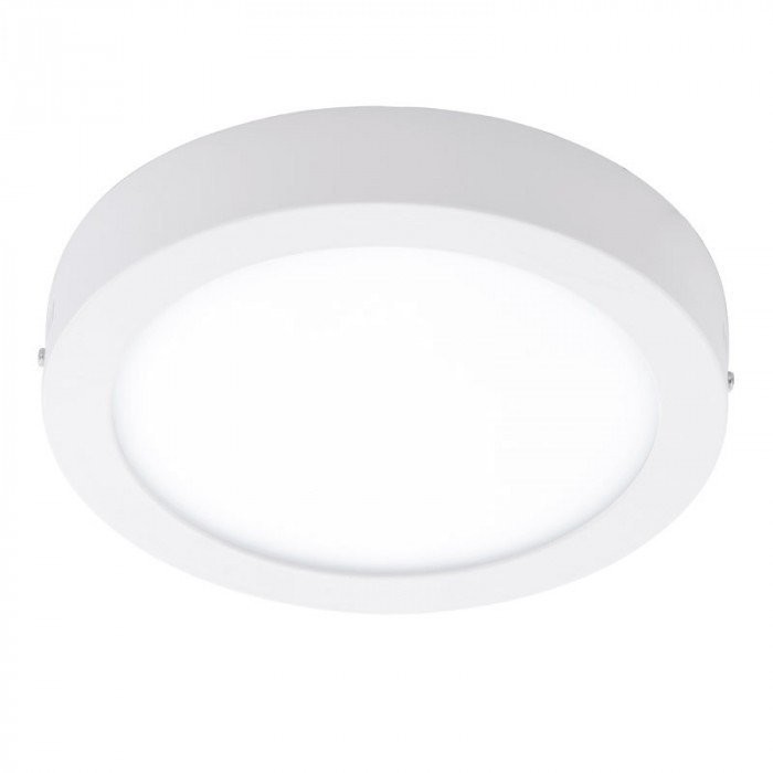 PLAFONIERA LED ø 30cm 22W PVC Bianco