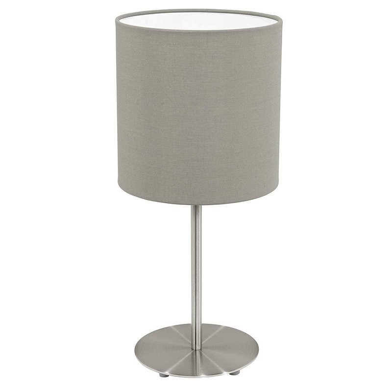 LAMPADA APPOGGIO TESSILE ø 18cm 1x60W E27 Taupè