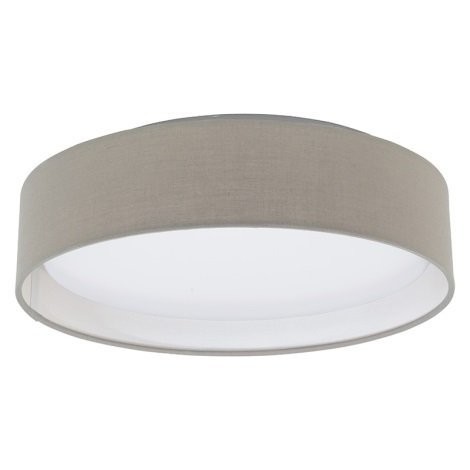 LAMPADA a MURO TESSILE ø 32cm LED Taupè