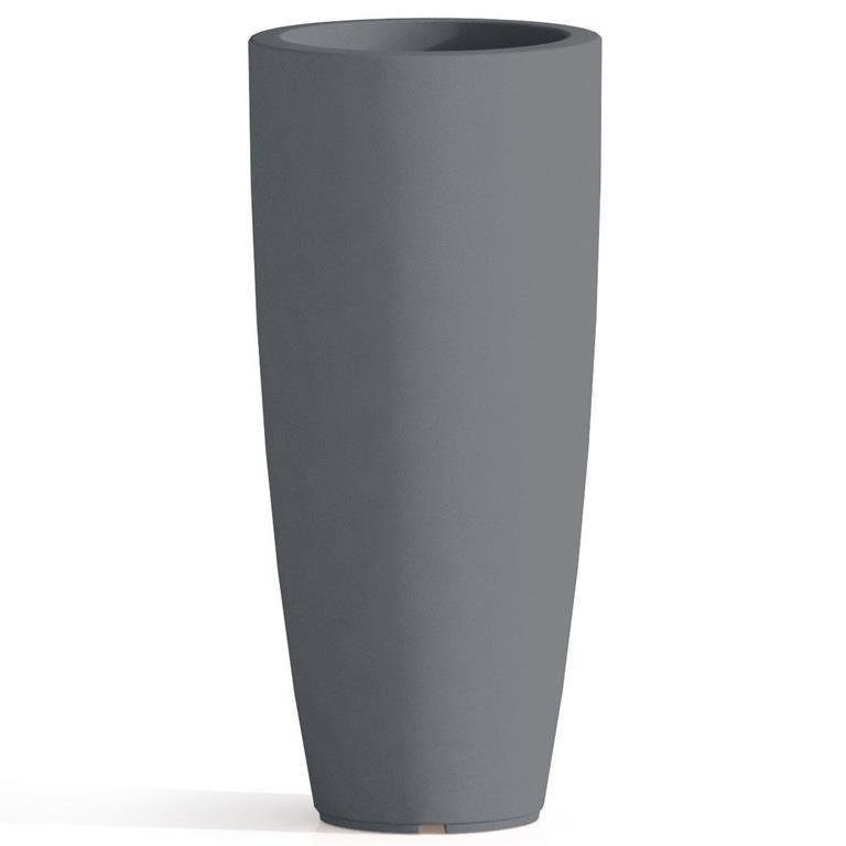 Vaso "Stilo Round" h.90 Grigio